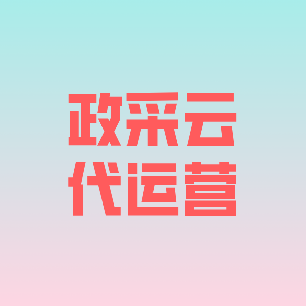 边坝政采云代运营